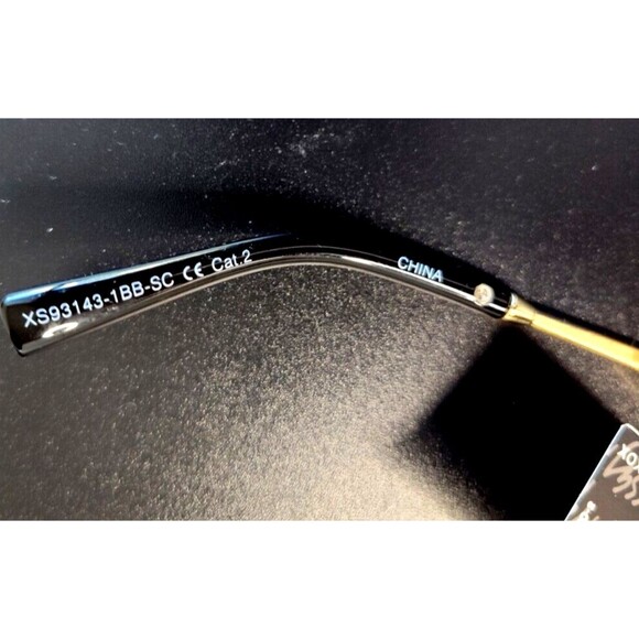 XOXO Womens XS93143-1BB-SC Cat2 Black Gadient Lens Sunglasses NEW 62-13-140 - Picture 8 of 11